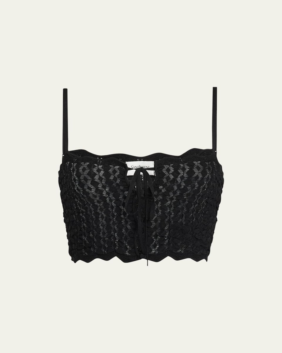 Cropped Crochet Top